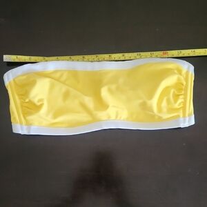 Shade & Shore White Bandeau Top